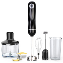 rechargeable cordless hand blender portable hand stick blender electric hand mixer/blender